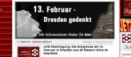 Dresdner Medien zum 13. Februar: Dresden Fernsehen