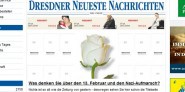 Dresdner Medien zum 13. Februar: 